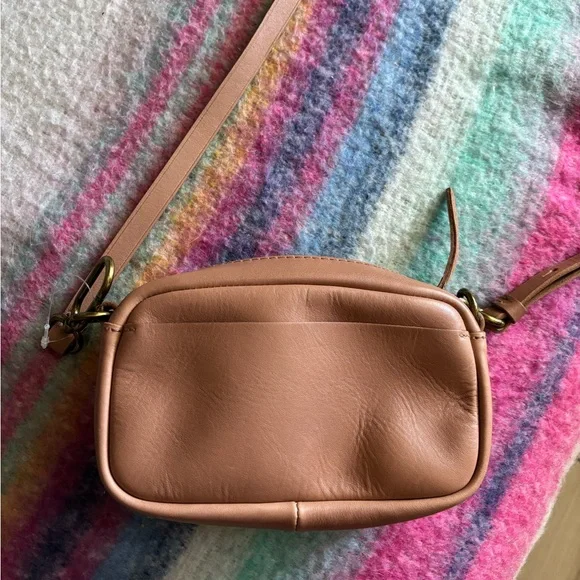 NWT Madewell The Leather Carabiner Mini Crossbody Bag - Picture 8 of 11